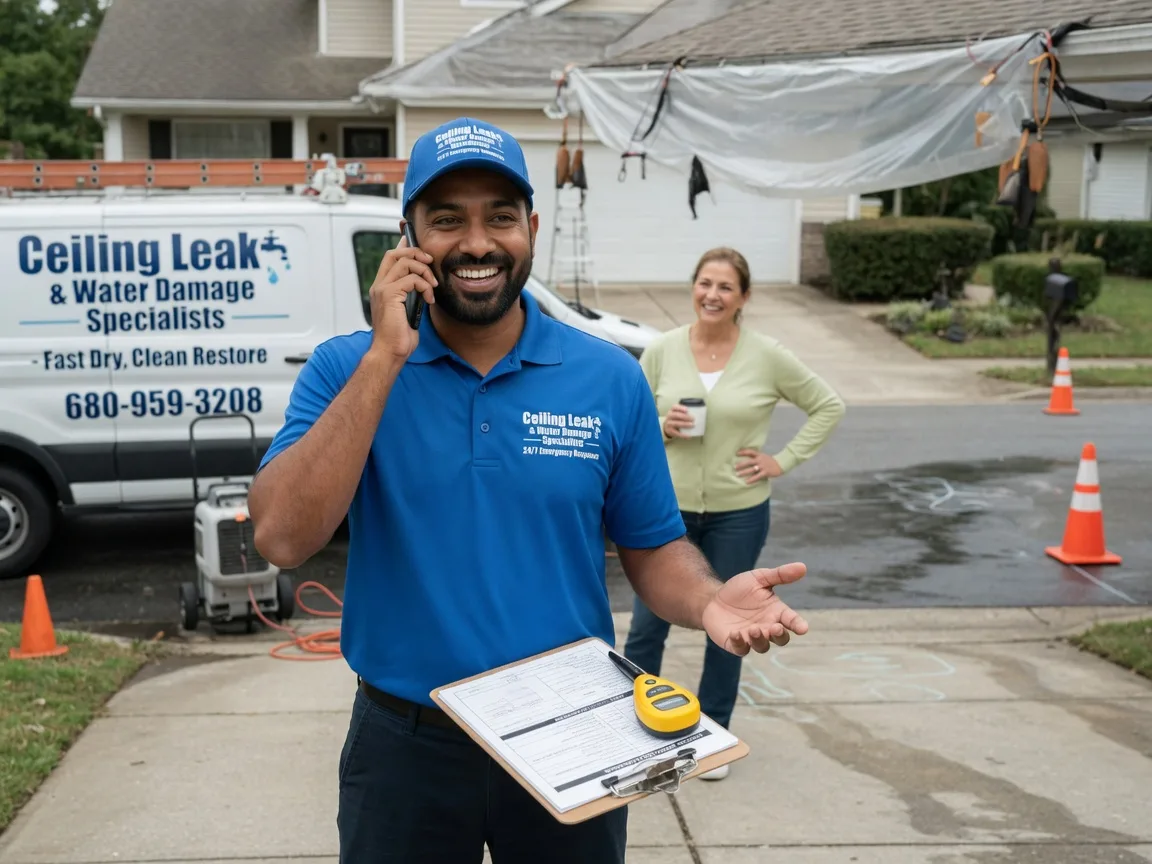 Ceiling Leak Cleanup Middletown, PA FAQs